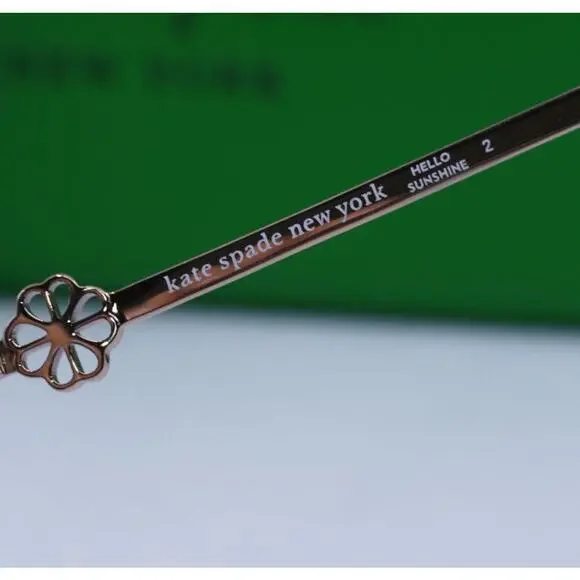 Kate Spade KRISTINA/G/S Sunglasses – Green Pink - New Without Tags - Picture 9 of 14